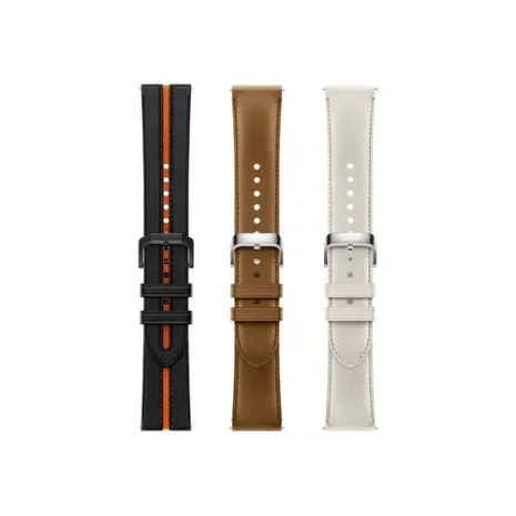 Xiaomi, Watch Strap, White, Leather (BHR8038GL)