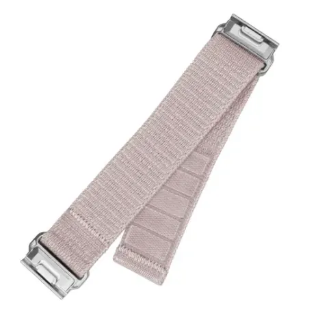 Fixed, Sporty Strap for Garmin QuickFit 22mm, 160-210 mm, Rose gold, Nylon (FIXNST2-QF22MM-ROG)