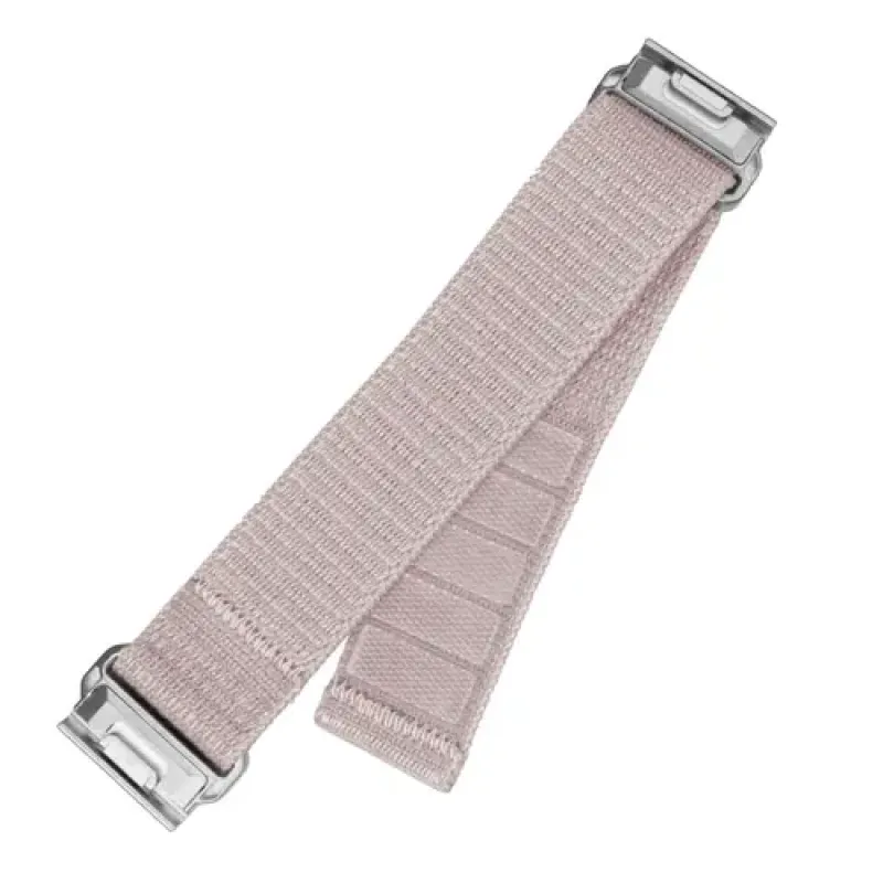 Fixed, Sporty Strap for Garmin QuickFit 22mm, 160-210 mm, Rose gold, Nylon (FIXNST2-QF22MM-ROG)