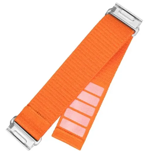 Fixed, Sporty Strap for Garmin QuickFit 26mm, 160-210 mm, Orange, Nylon (FIXNST2-QF26MM-OR) 