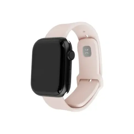 Fixed, Sporty Strap Set for Apple Watch 38/40/41 mm, 160-225 mm, Pink, Silicone (FIXSST2-436-PI)