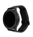 Fixed, Sporty Strap Set with Quick Release 22mm for smartwatch, 160-235 mm, Black, Silicone (FIXSST2-22MM-BK)