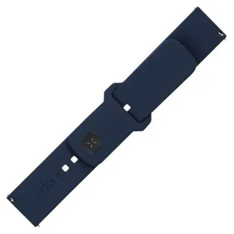 Fixed, Sporty Strap Set with Quick Release 22mm for Smartwatch, 160-235 mm, Blue, Silicone (FIXSST2-22MM-BL)