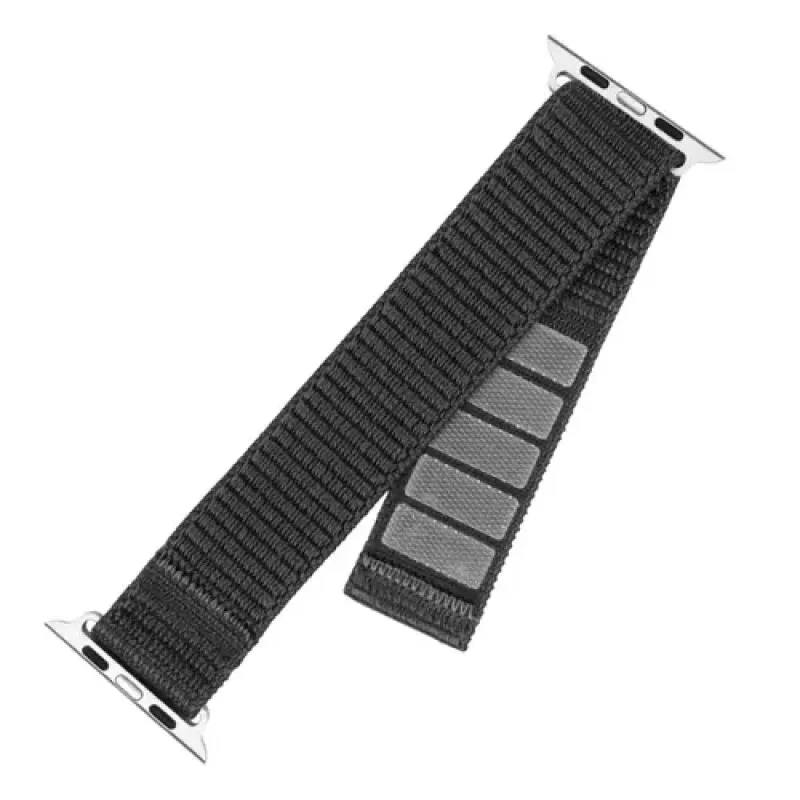 Fixed, Sporty Strap for Apple Watch Ultra 49mm, 160-210 mm, Dark gray, Nylon (FIXNST2-1029-GR)