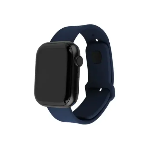 Fixed, Sporty Strap Set for Apple Watch 38/40/41 mm, 160-225 mm, Blue, Silicone (FIXSST2-436-BL)