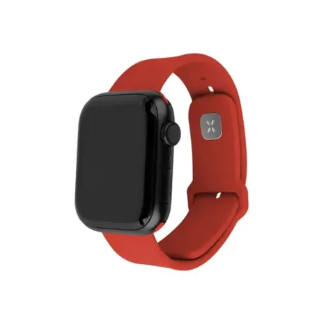 Fixed, Sporty Strap Set for Apple Watch Ultra 49mm, 180-250 mm, Red, Silicone (FIXSST2-1029-RD)