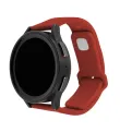 Fixed, Sporty Strap Set with Quick Release 22mm for Smartwatch, 160-235 mm, Red, Silicone (FIXSST2-22MM-RD)