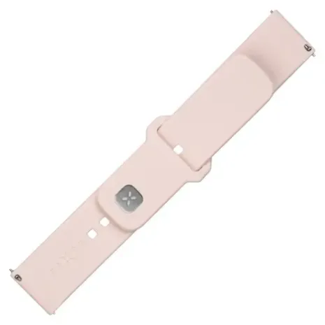 Fixed, Sporty Strap Set with Quick Release 22mm for Smartwatch, 160-235 mm, Pink, Silicone (FIXSST2-22MM-PI)