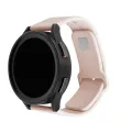 Fixed, Sporty Strap Set with Quick Release 22mm for Smartwatch, 160-235 mm, Pink, Silicone (FIXSST2-22MM-PI)