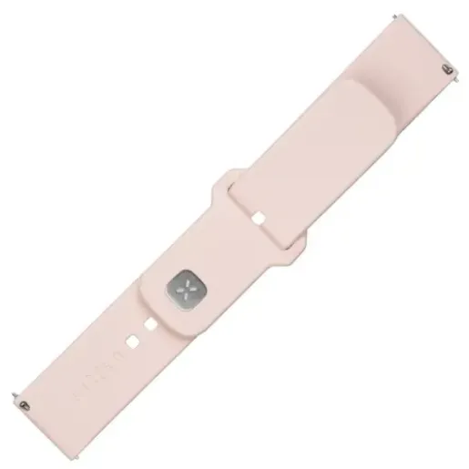 Fixed, Sporty Strap Set with Quick Release 20mm for Smartwatch, 160-235 mm, Pink, Silicone (FIXSST2-20MM-PI)