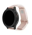 Fixed, Sporty Strap Set with Quick Release 20mm for Smartwatch, 160-235 mm, Pink, Silicone (FIXSST2-20MM-PI)