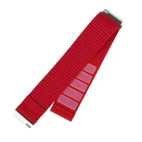 Fixed, Sporty Strap with Quick Release 22mm for Smartwatch, 160-210 mm, Red, Nylon (FIXNST2-22MM-RD)