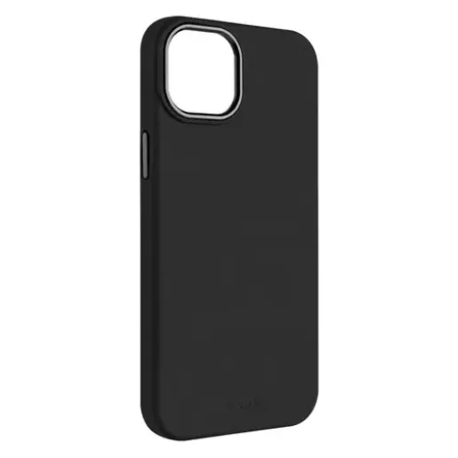 Fixed MagFlow, Back cover, Apple, iPhone 15 Plus, Liquid silicon, Black (FIXFLM2-1201-BK)
