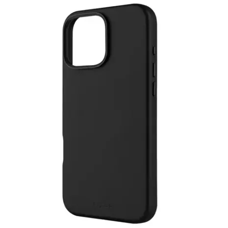 Fixed MagLeather, Back cover, Apple, iPhone 16 Pro Max, Leather, Black (FIXLM-1403-BK)