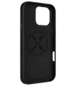 Fixed MagLeather, Back cover, Apple, iPhone 16 Pro Max, Leather, Black (FIXLM-1403-BK)