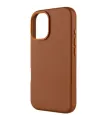 Fixed MagLeather, Back cover, Apple, iPhone 16, Leather, Brown (FIXLM-1400-BRW)