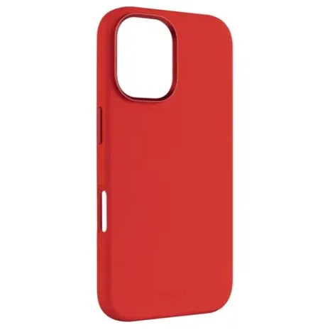 Fixed MagFlow Back cover, Apple, iPhone 16, Liquid silicon, Red (FIXFLM2-1400-RD)
