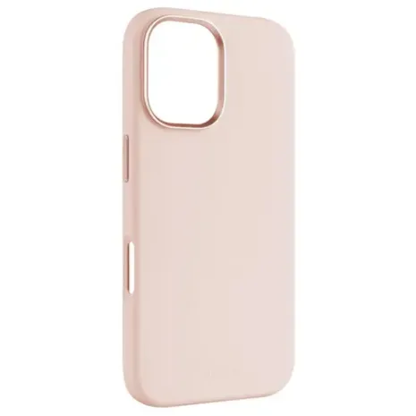 Fixed MagFlow Back cover, Apple, iPhone 16, Liquid silicon, Pink (FIXFLM2-1400-PI)