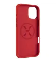 Fixed MagFlow Back cover, Apple, iPhone 16 Plus, Liquid silicon, Red (FIXFLM2-1401-RD)
