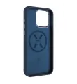 Fixed MagFlow Back cover, Apple, iPhone 15 Pro, Liquid silicon, Blue (FIXFLM2-1202-BL)