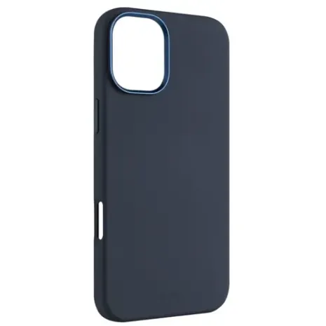 Fixed MagFlow Back cover, Apple, iPhone 16 Plus, Liquid silicon, Blue (FIXFLM2-1401-BL)