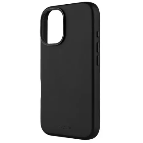Fixed MagLeather, Back cover, Apple, iPhone 16, Leather, Black (FIXLM-1400-BK)