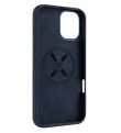 Fixed MagFlow Back cover, Apple, iPhone 16 Plus, Liquid silicon, Blue (FIXFLM2-1401-BL)