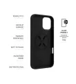 Fixed MagFlow Back Cover, Apple, iPhone 16 Plus, Silicone, Black (FIXFLM2-1401-BK)