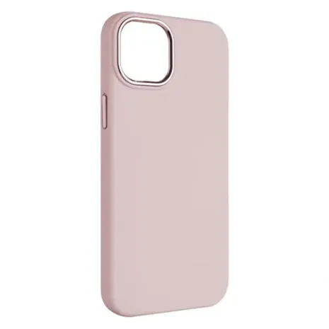 Fixed MagFlow Back cover, Apple, iPhone 15, Liquid silicon, Pink (FIXFLM2-1200-PI)