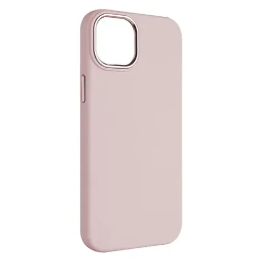 Fixed MagFlow Back cover, Apple, iPhone 15, Liquid silicon, Pink (FIXFLM2-1200-PI)