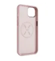 Fixed MagFlow Back cover, Apple, iPhone 15, Liquid silicon, Pink (FIXFLM2-1200-PI)