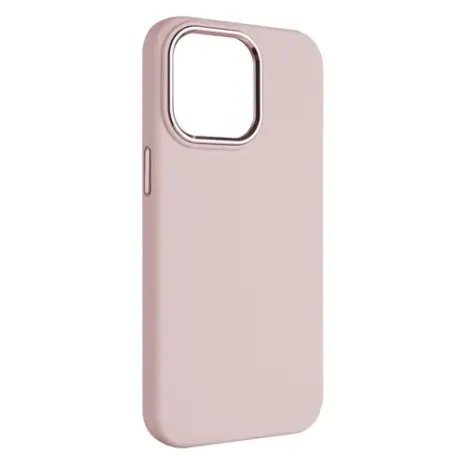 Fixed MagFlow Back cover, Apple, iPhone 15 Pro, Liquid silicon, Pink (FIXFLM2-1202-PI)
