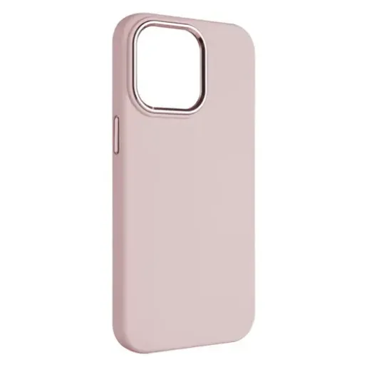 Fixed MagFlow Back cover, Apple, iPhone 15 Pro, Liquid silicon, Pink (FIXFLM2-1202-PI)