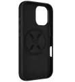 Fixed MagLeather, Back cover, Apple, iPhone 16, Leather, Black (FIXLM-1400-BK)