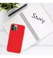 Fixed, Story, Back cover, Apple, iPhone 16 Pro, Rubberized, Red (FIXST-1402-RD)