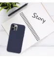 Fixed, Story, Back cover, Apple, iPhone 16, Rubberized, Blue (FIXST-1400-BL)
