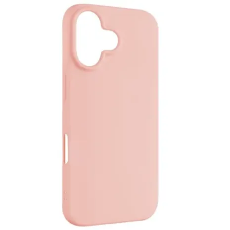 Fixed, Story, Back cover, Apple, iPhone 16, Rubberized, Pink (FIXST-1400-PI)