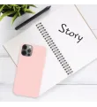 Fixed, Story, Back cover, Apple, iPhone 16, Rubberized, Pink (FIXST-1400-PI)