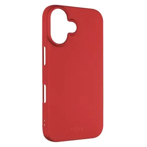 Fixed, Story, Back cover, Apple, iPhone 16, Rubberized, Red (FIXST-1400-RD)