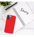 Fixed, Story, Back cover, Apple, iPhone 16, Rubberized, Red (FIXST-1400-RD)