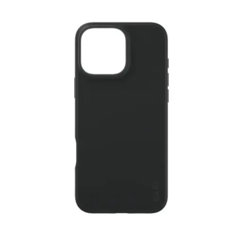 CARE Fashionable Case Back cover, Apple, iPhone 16 Pro Max, Recycled plastic, Black (1396)