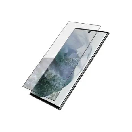 PanzerGlass, Samsung, Galaxy S22 Ultra, Tempered glass, Black (7295)