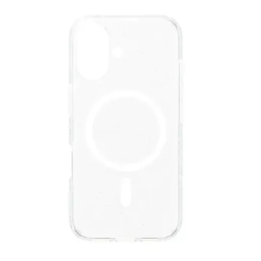 CARE Flagship Case Back cover, Apple, iPhone 16, Recycled plastic, White (1341)