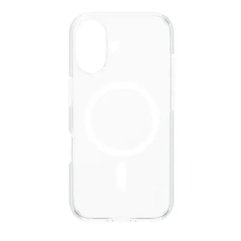 CARE Flagship Case Back cover, Apple, iPhone 16, Recycled plastic, White, MagSafe (1337)