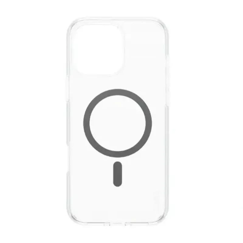 CARE Flagship Case Back cover, Apple, iPhone 16 Pro Max, Recycled plastic, Transparent, MagSafe (1348)
