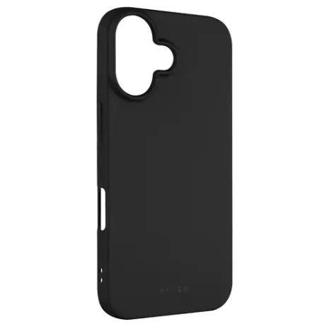 Fixed, Story, Back Cover, Apple, iPhone 16, Rubber, Black (FIXST-1400-BK)