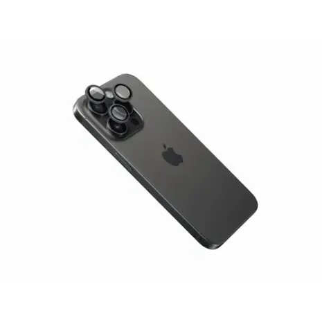 Fixed Camera glass, Apple, iPhone 16 Pro/16 Pro Max, Tempered glass, Black (FIXGC2-1402-BK)
