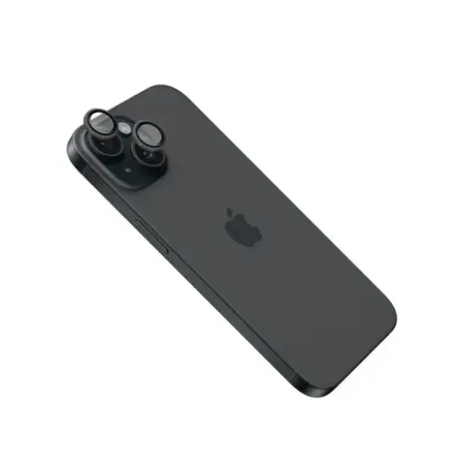 Fixed Camera glass, Apple, iPhone 16/16 Plus, Tempered glass, Black (FIXGC2-1400-BK)