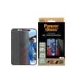 PanzerGlass Screen protector, Apple, iPhone 16 Plus/iPhone 15 Plus, Tempered glass, Black, Ultra-Wide Fit (P2863)