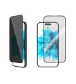 Fixed, Privacy Full Cover, Apple, iPhone 16 Plus, Tempered Glass, Black, Screen Protector (FIXGP-1401)
